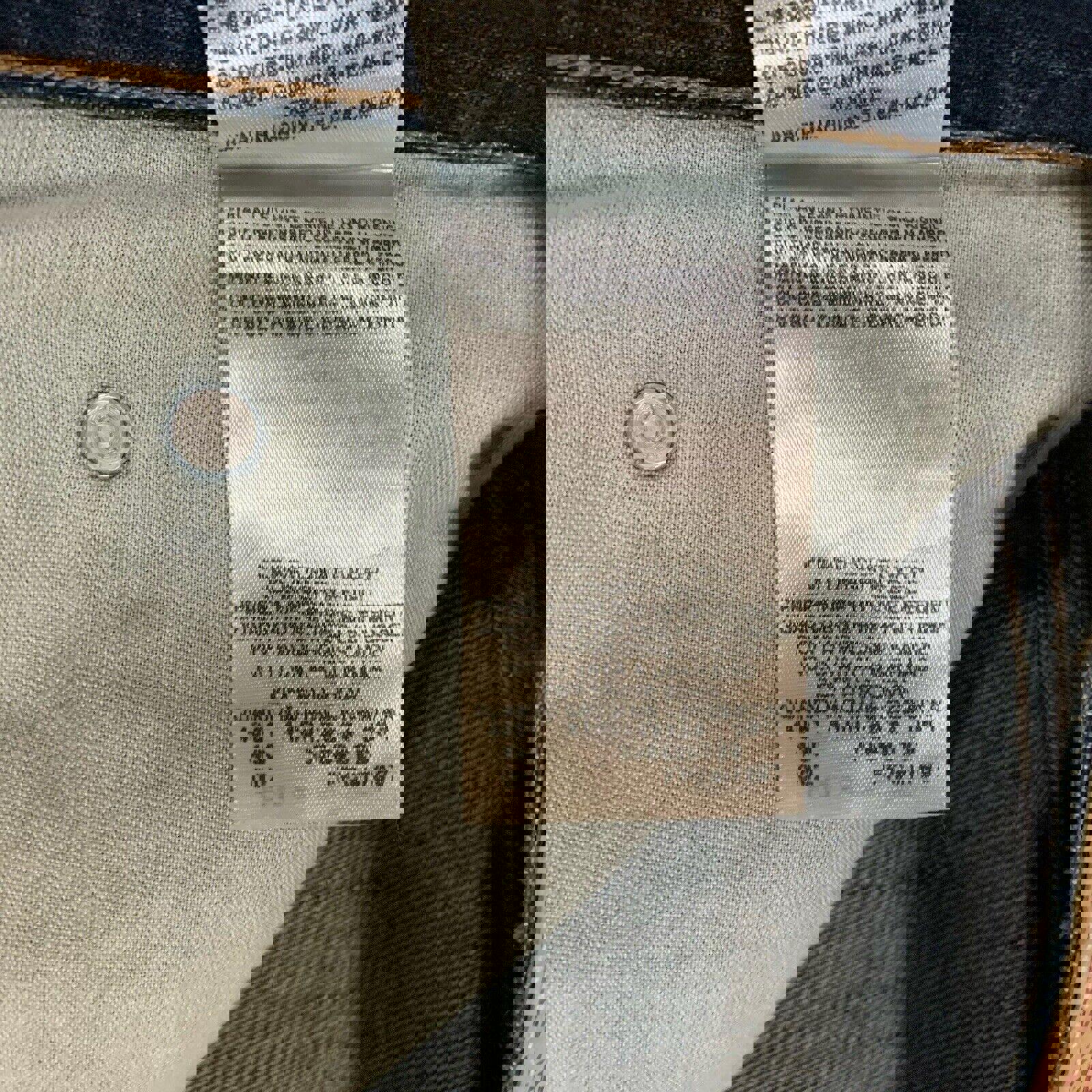 Vaqueros Levi's 569 Loose Straight Leg para hombre, talla 40x30, azul oscuro