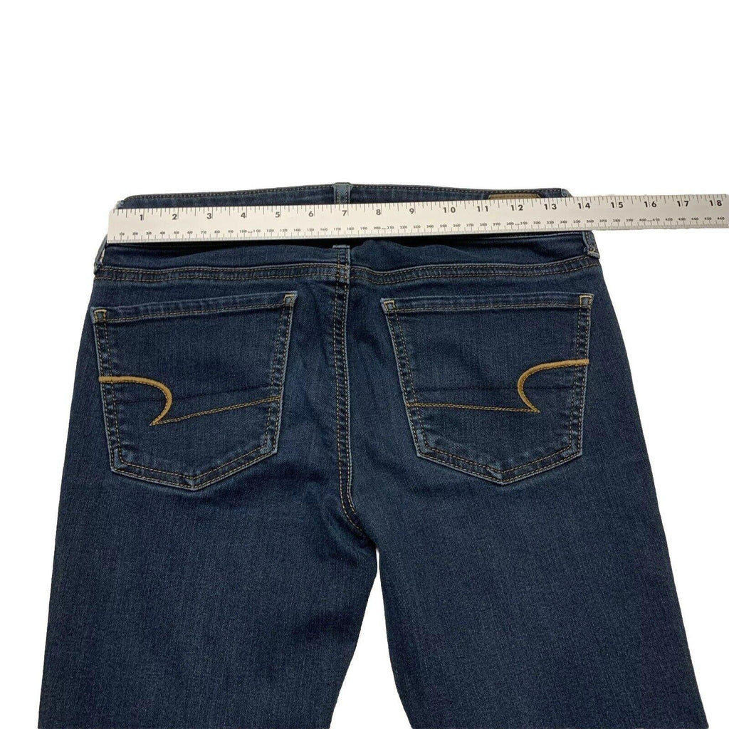 Jeggings elásticos azules para mujer de American Eagle, talla 2