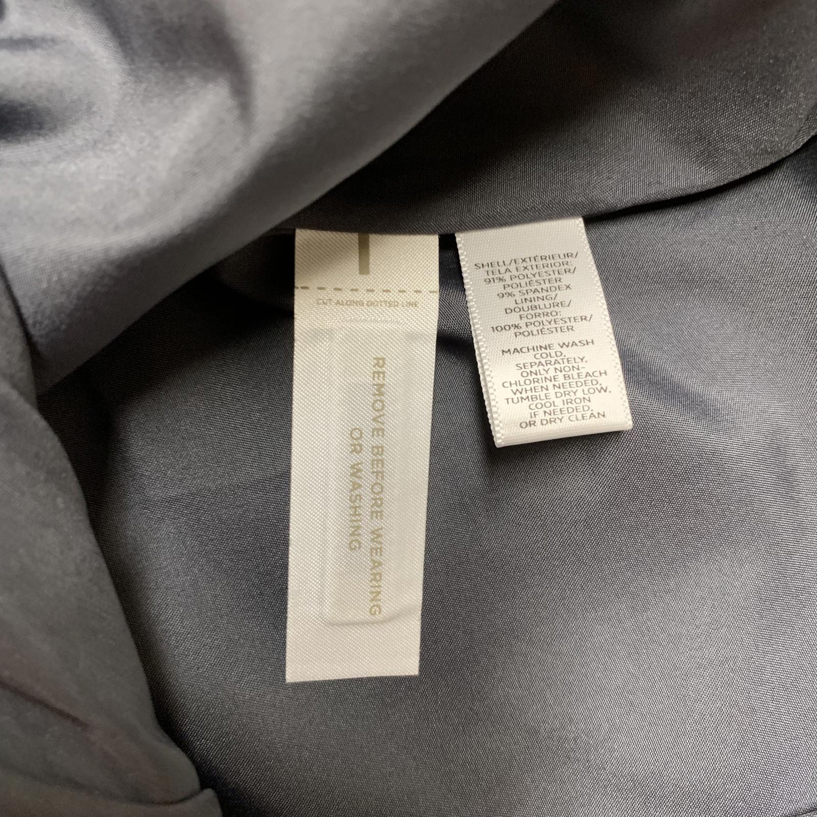 LOFT Petite Talla 00 Minifalda de gamuza con bolsillos con cremallera Gris carbón W 26.5