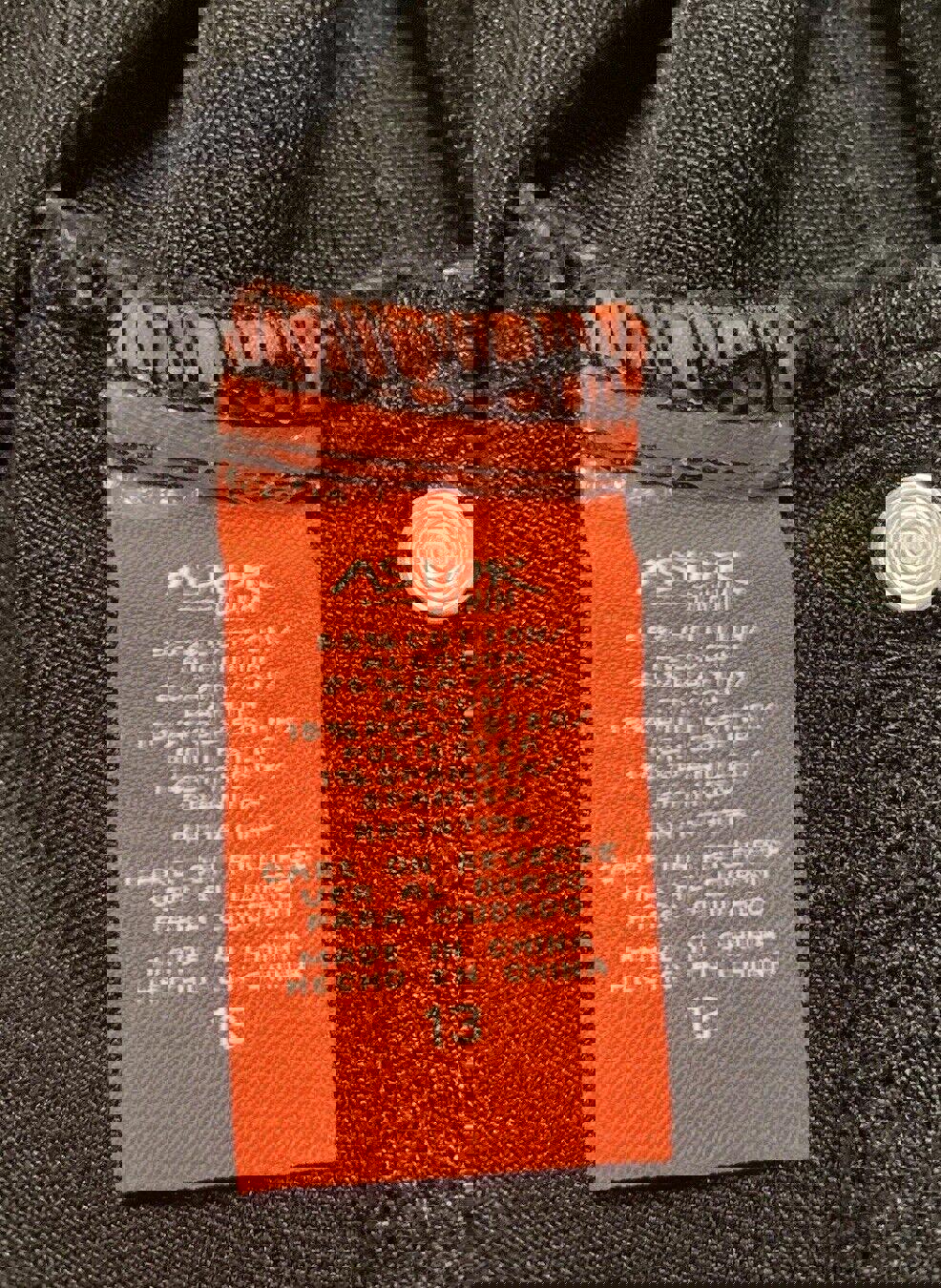 Jeans Astor Denim para niñas talla 13 negros de corte recto para jóvenes