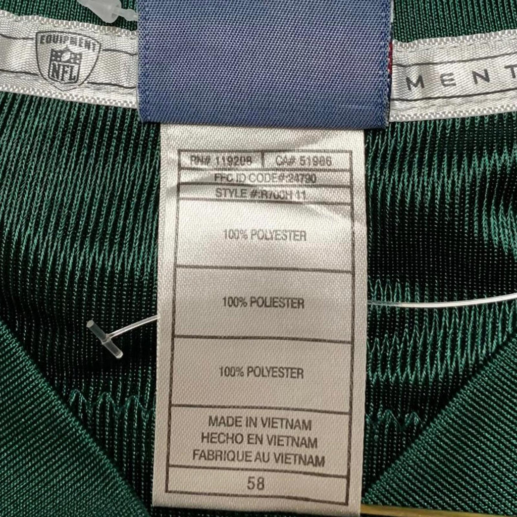 Camiseta Reebok New York Jets Mark Sanchez #6 Talla 58 Fútbol NFL Campo