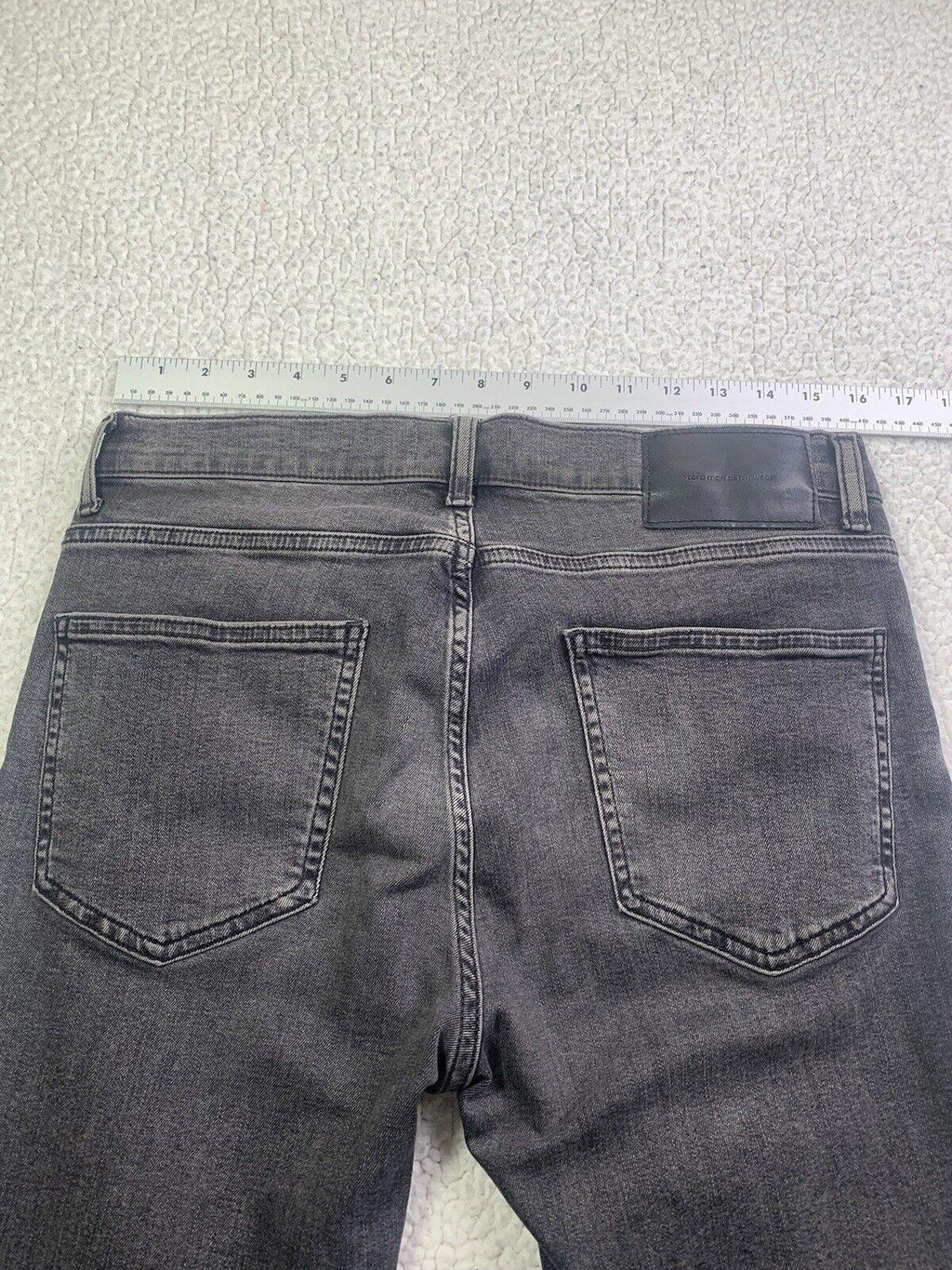 Pantalones vaqueros negros de lavado medio Zara Jeans Men 32