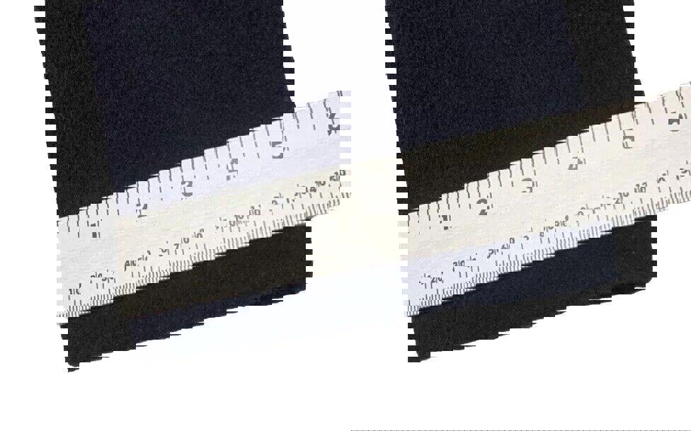 Abrigo largo clásico de lana negra de J Crew para mujer, talla 12