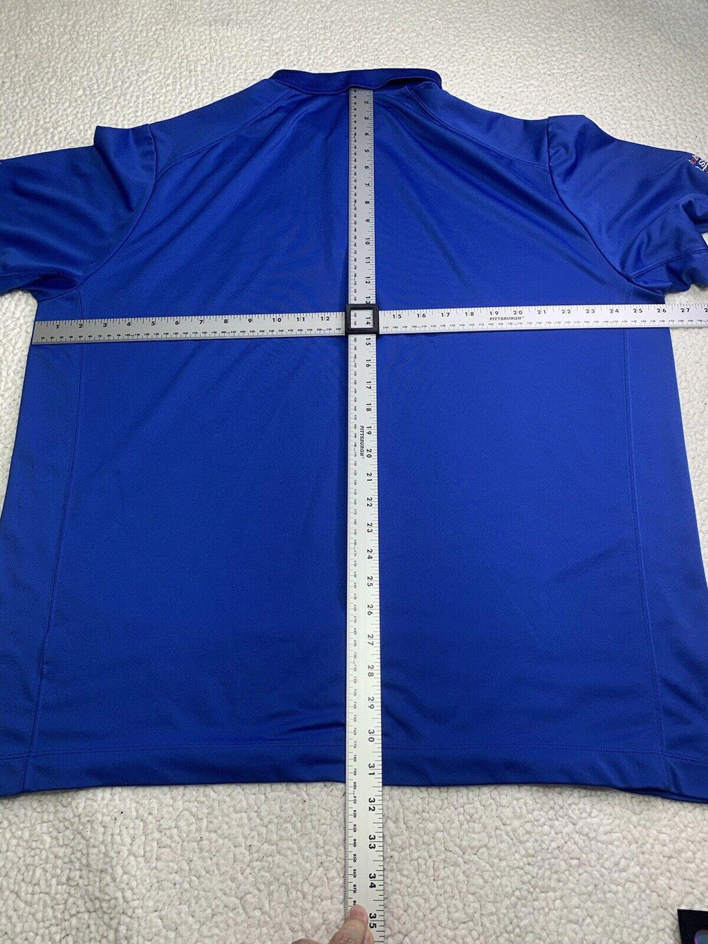 Polo Nike Golf XXL M Azul de Manga Corta Dri-Fit para Hombre