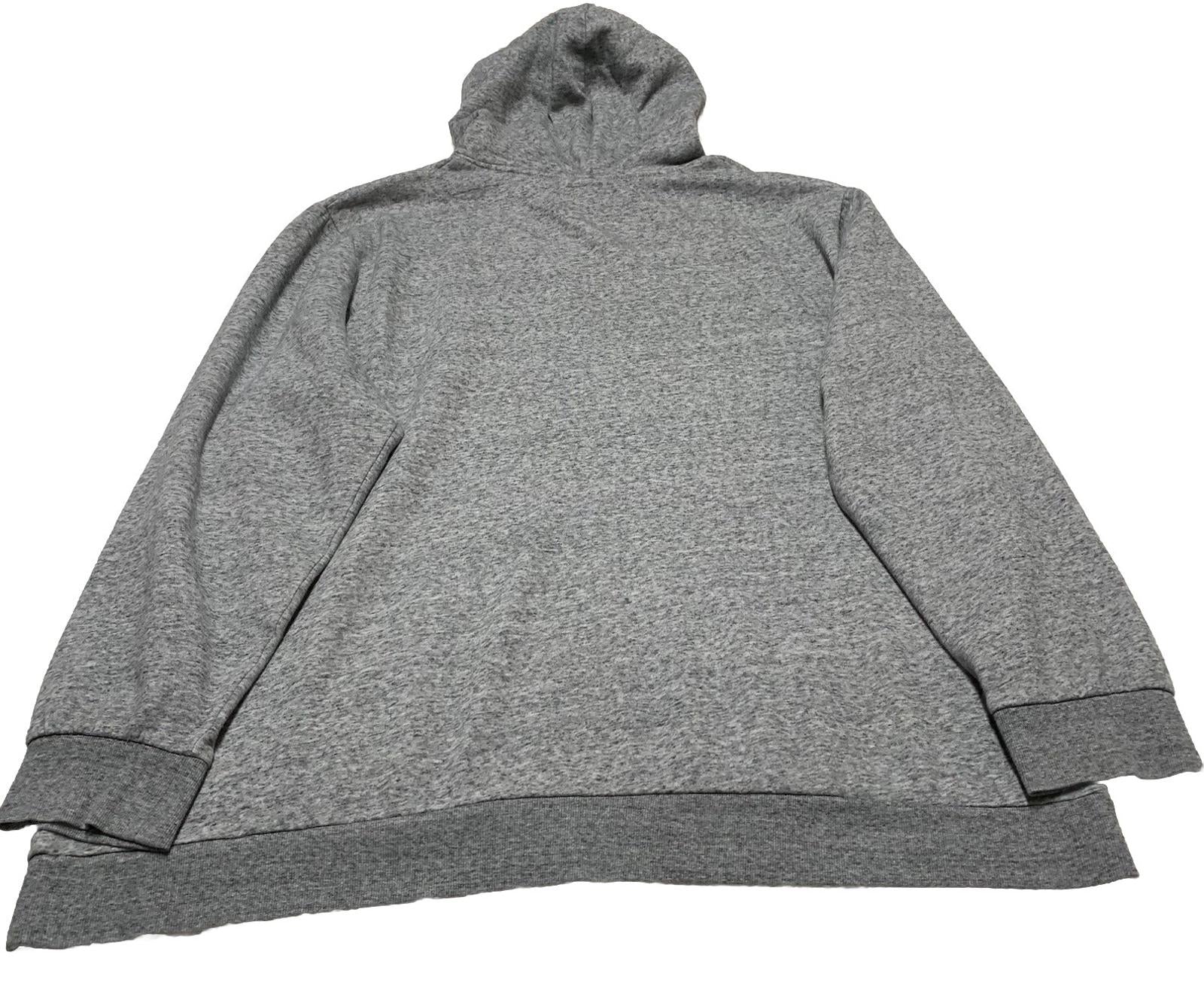Sudadera con capucha y cordón ajustable en gris jaspeado de Old Navy para hombre, talla XXXXL