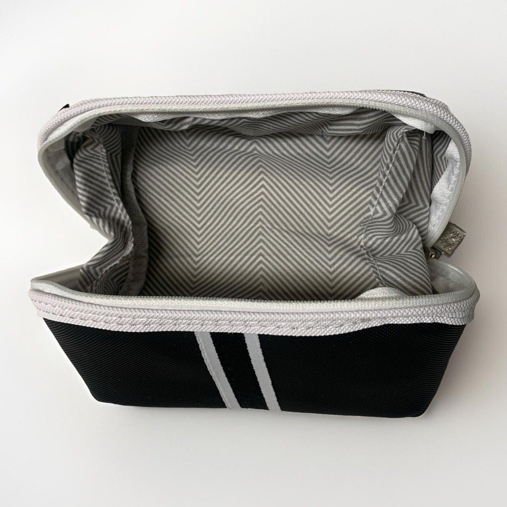 Saks Fifth Avenue Exclusively United Airlines Mini Toiletry Cosmetics Travel Bag