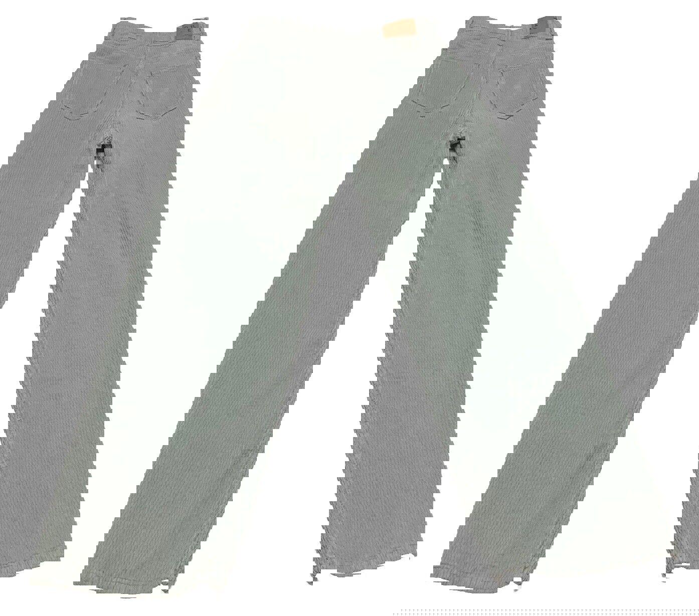 Pantalones de pana Motel para mujer, talla XS, verde menta, pierna ancha, ligeros