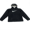 Nike Therma-FIT Unisex Kids Size Medium Black Hoodie Pull-over Sweater