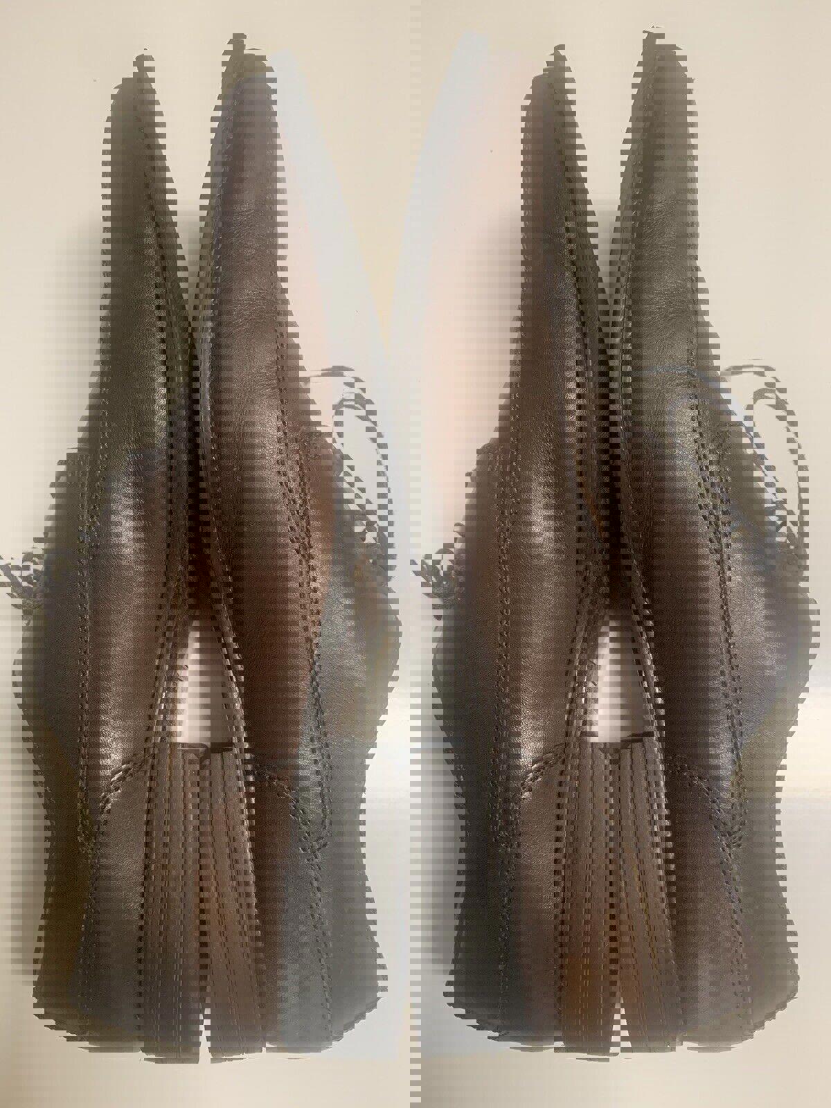 Zapatos de vestir marrones Florsheim 1 1 D para hombre, de cuero, estilo mocasín