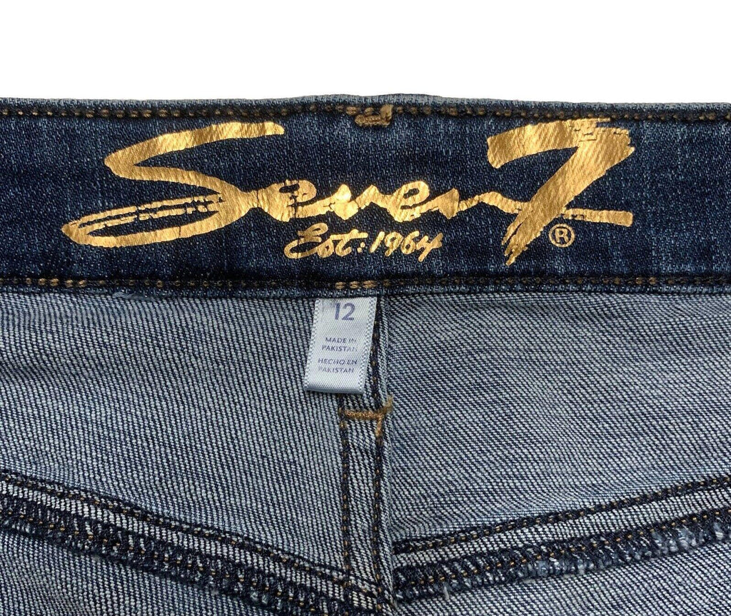 Vaqueros ajustados de tiro ultraalto Seven7 Metro