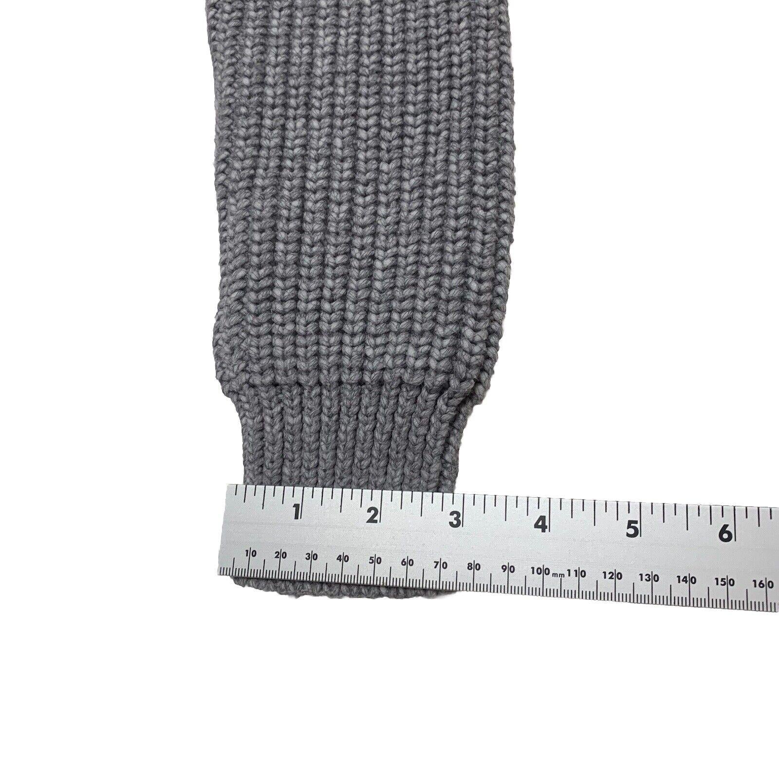 Suéter de punto ajustado Forever 21 para mujer, talla pequeña, gris