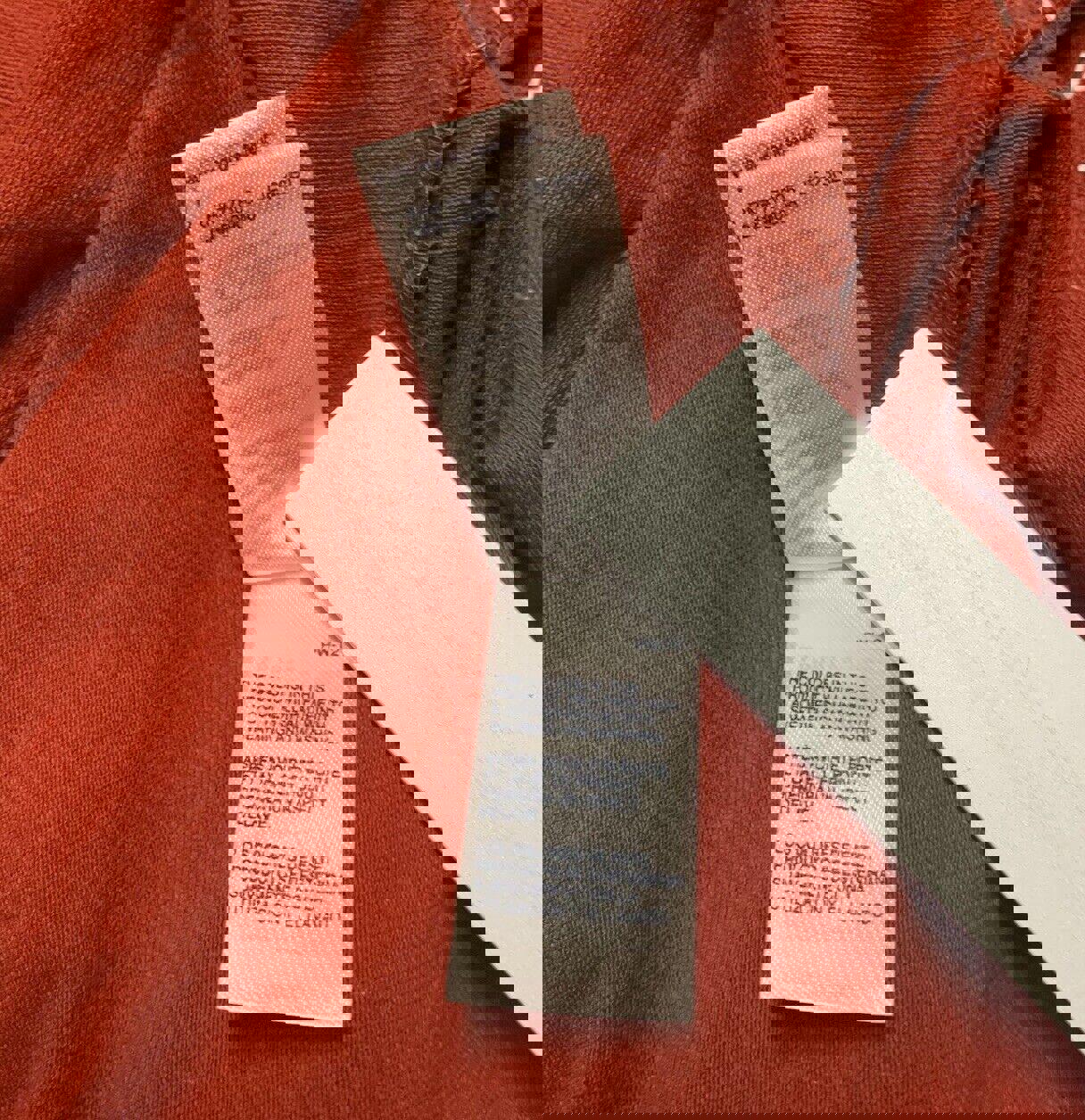 Polo Tommy Hilfiger XXL XXG TTG para hombre, rojo/naranja