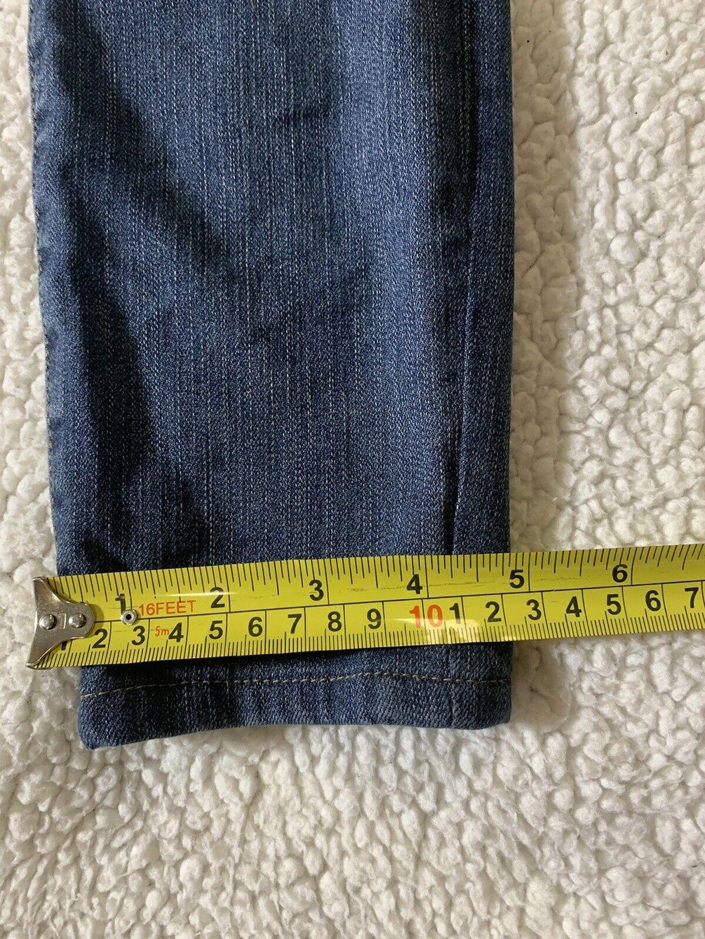 Vaqueros ajustados elásticos azules oscuros de Articles of Society para mujer, talla 26