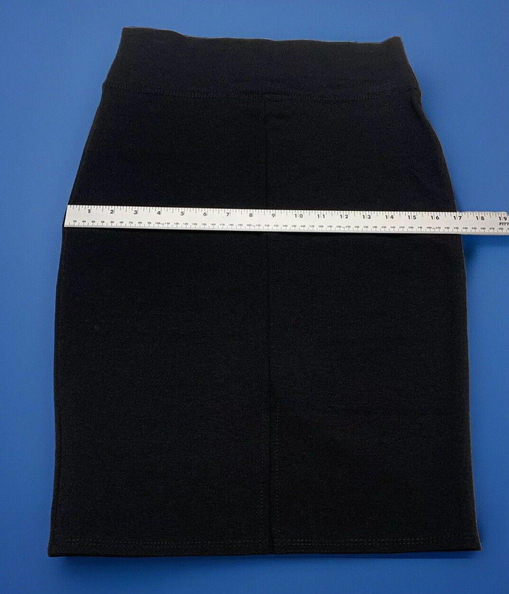 Falda larga negra de licra con corte tubo para mujer de Hybrid &amp; Company para oficina