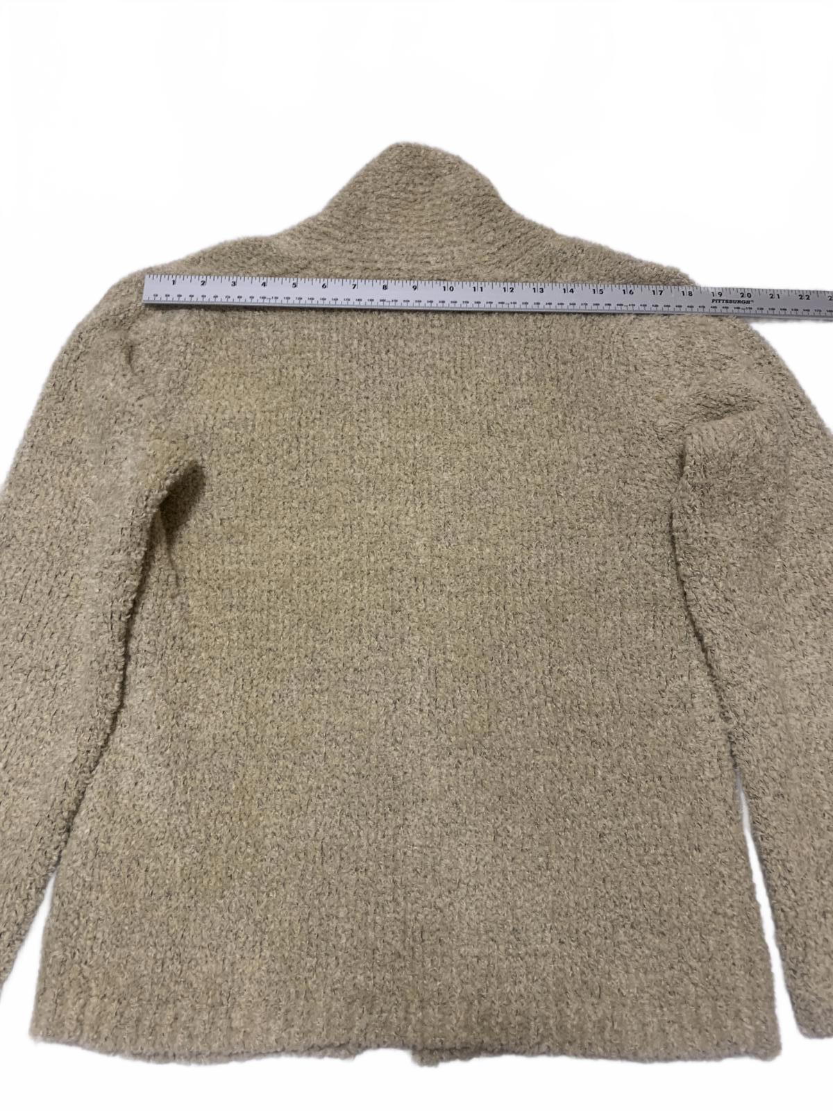 Suéter cárdigan beige VTG de los años 90 IDI de Mathew H para mujer, talla M, Hong Kong