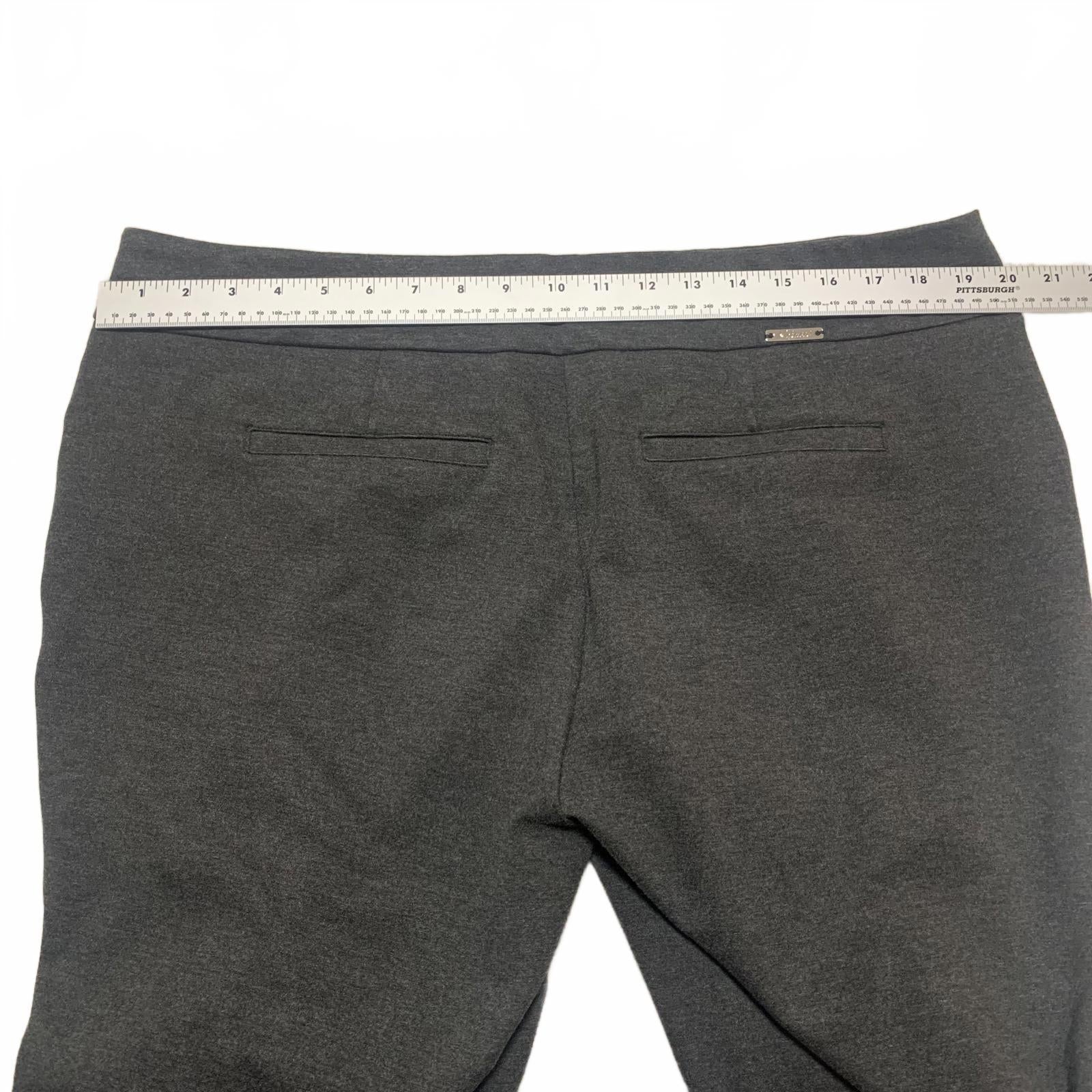 Pantalones casuales Rekucci para mujer, talla 18W, gris oscuro, ancho 40 x 29,5