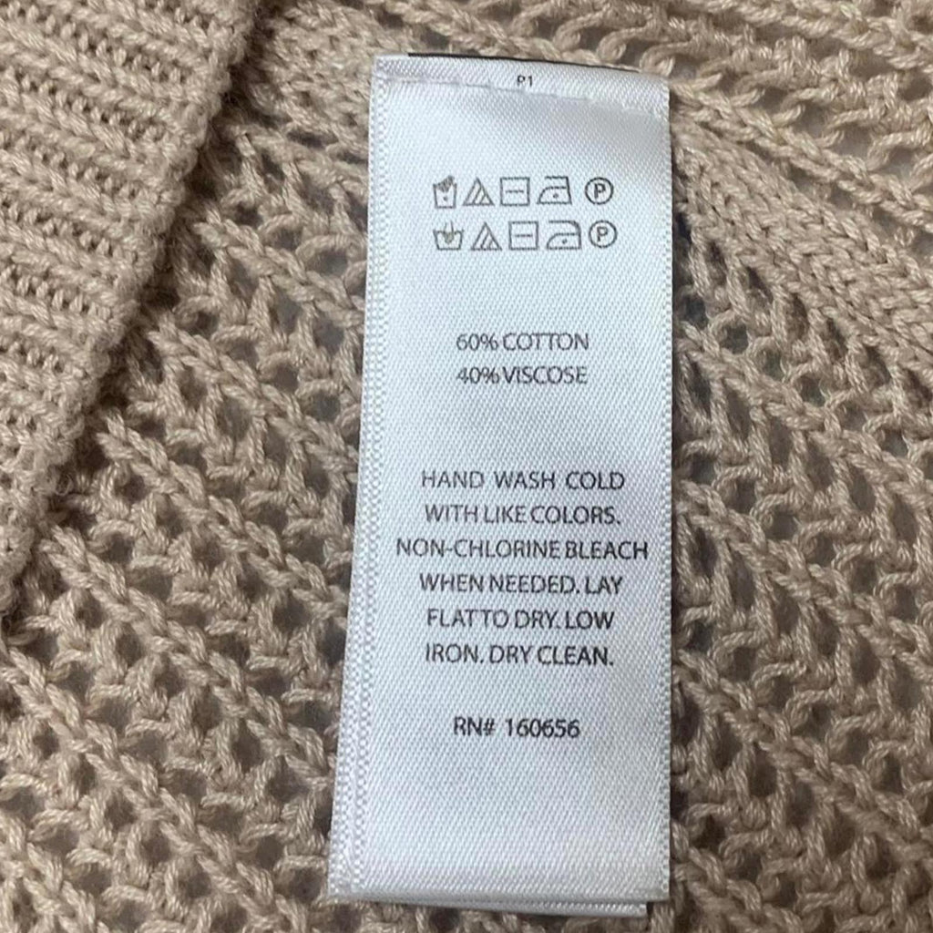 Vestido de punto beige sin mangas para mujer Tahari, talla grande, para verano, playa, fiesta en la piscina