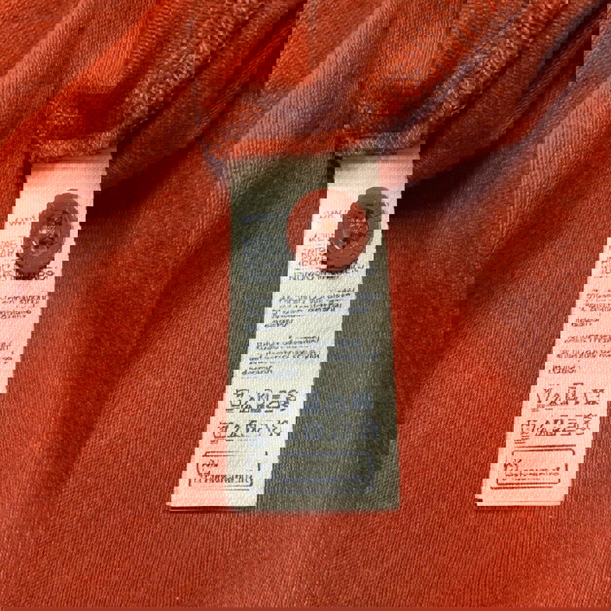 Polo Tommy Hilfiger XXL XXG TTG para hombre, rojo/naranja