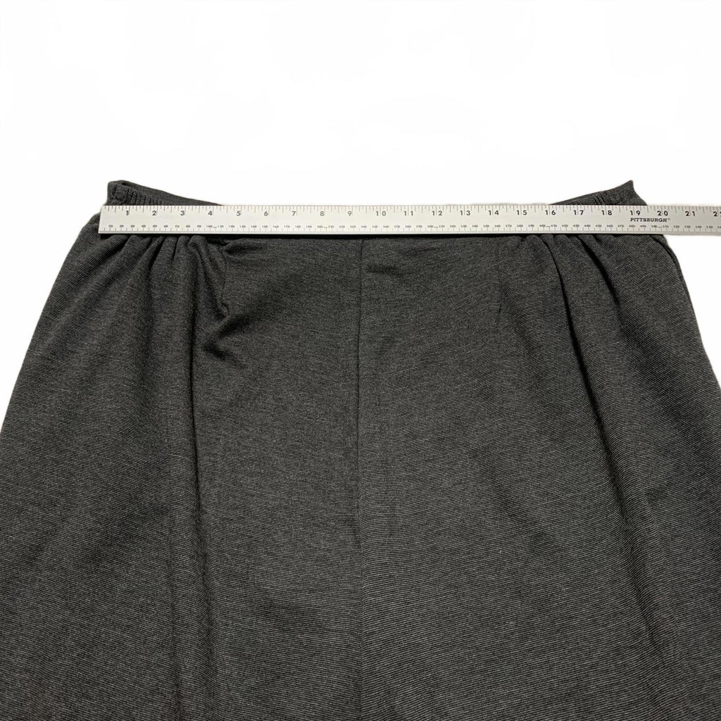 Pantalones capri grises anchos Liz &amp; Me Sport para mujer, talla 16, 38 x 26