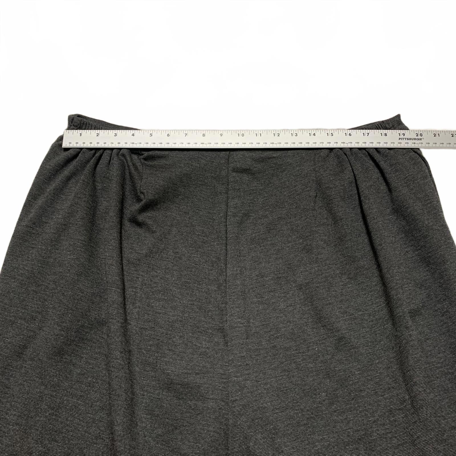 Pantalones capri grises anchos Liz &amp; Me Sport para mujer, talla 16, 38 x 26