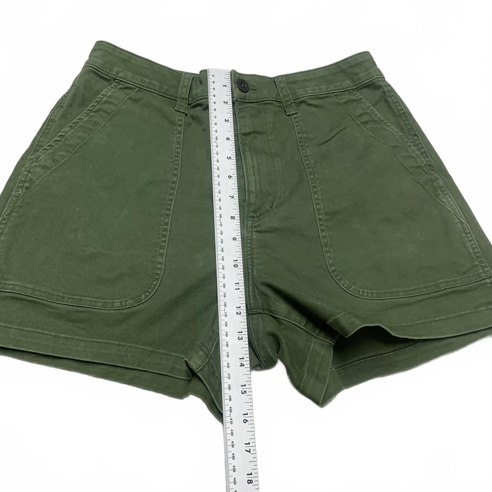 Pantalones cortos verde oliva Madewell para mujer talla 29 talla 30