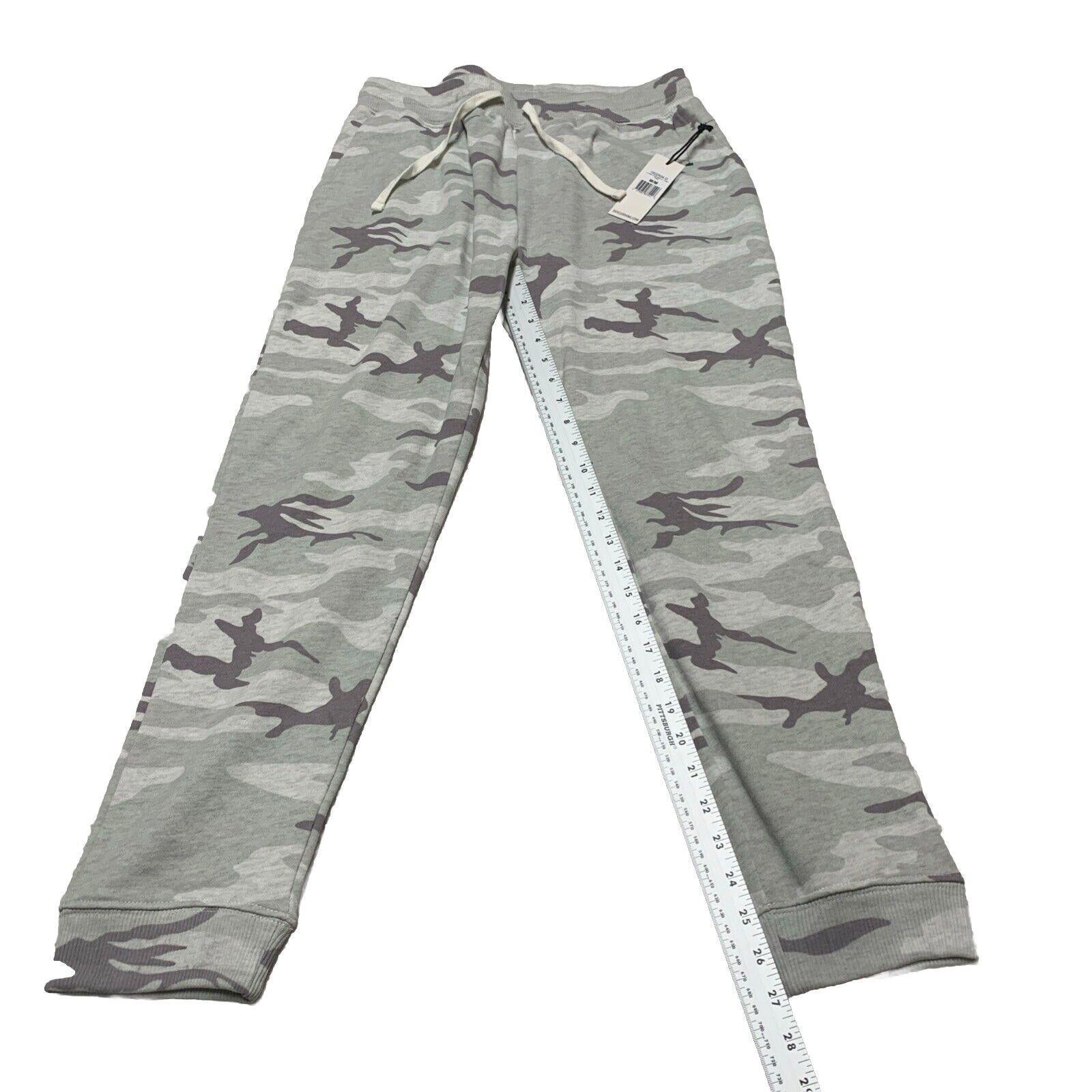 Pantalones deportivos Dex Clothing para mujer, color gris claro, con estampado de camuflaje