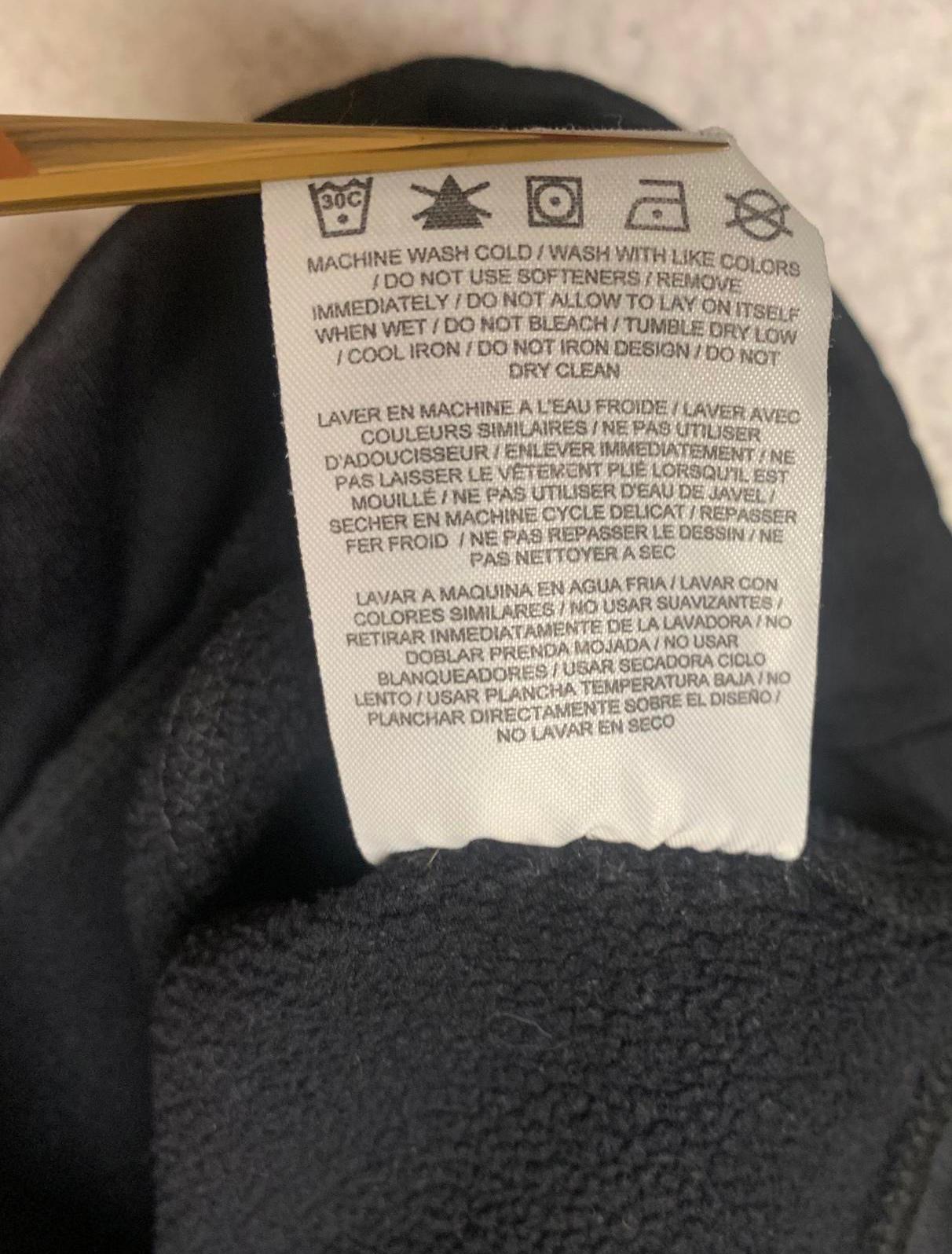 Sudadera con capucha Nike Therma-FIT unisex para niños, talla mediana, color negro