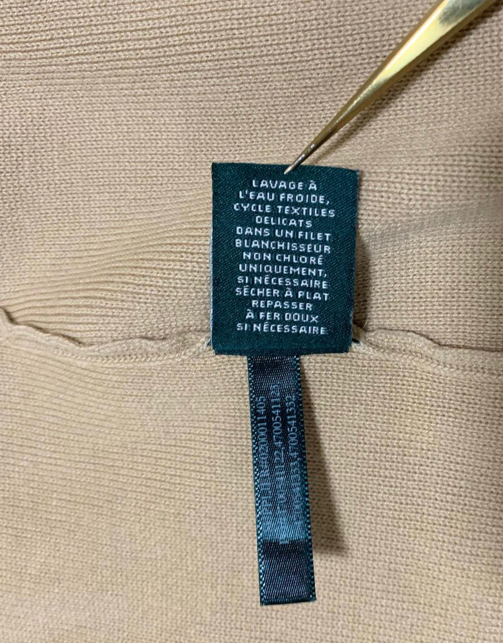 Chaqueta blazer beige Lauren Ralph Lauren para mujer, talla XL, moderna y ligera