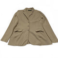 Lauren Ralph Lauren Women's Size XL Beige Blazer Jacket  Modern Lightweight