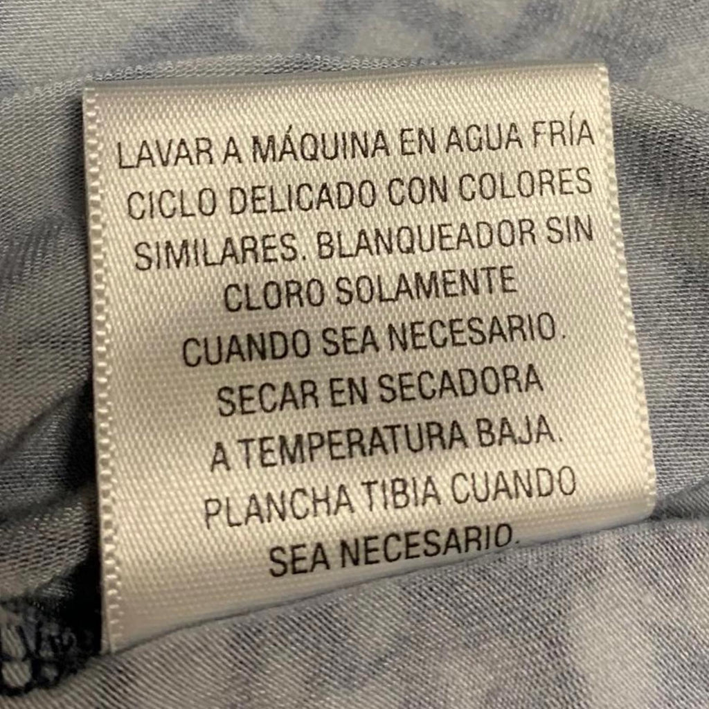 Pantalones anchos con estampado abstracto azul marino para mujer Charter Club Weekend (talla 3X, talla 41)