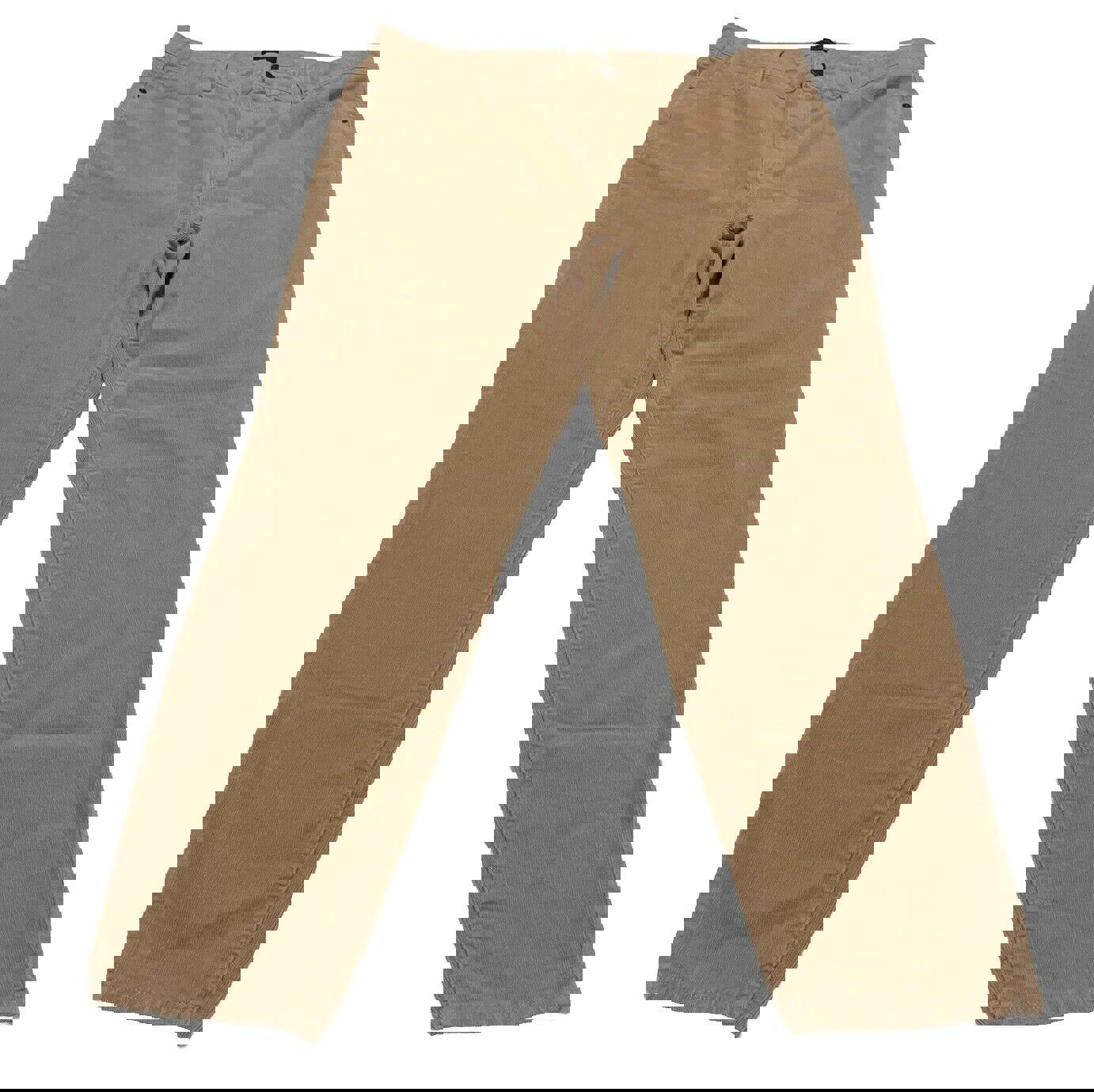 Pantalones Jegging Talbots de pana color canela para mujer, talla 14, con curvas