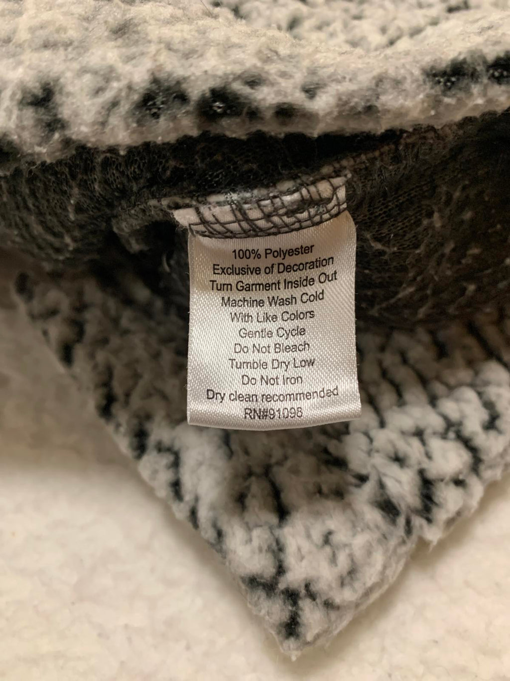 Chaqueta tipo jersey de forro polar sherpa gris con cremallera de un cuarto para hombre, talla M, de Boxercraft