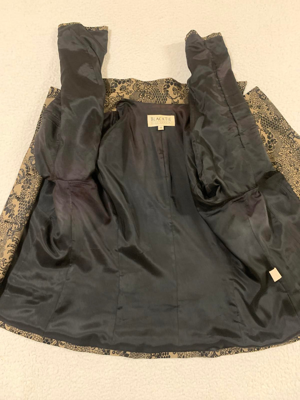 VTG Oleg Cassini BlackTie Women's 18 Evening Blazer
