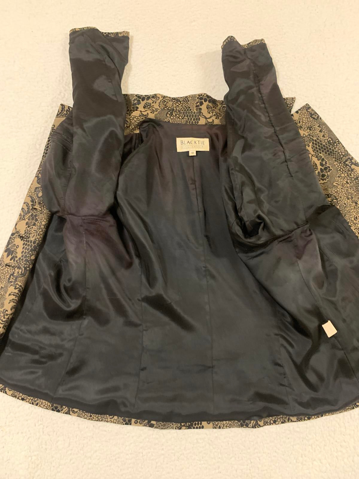 VTG Oleg Cassini BlackTie Women's 18 Evening Blazer