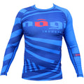 Camiseta de manga larga Exeter Rank - Azul