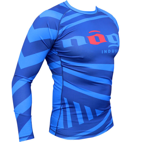 Camiseta de manga larga Exeter Rank - Azul