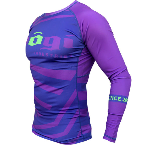 Camiseta de manga larga Exeter Rank - Morada