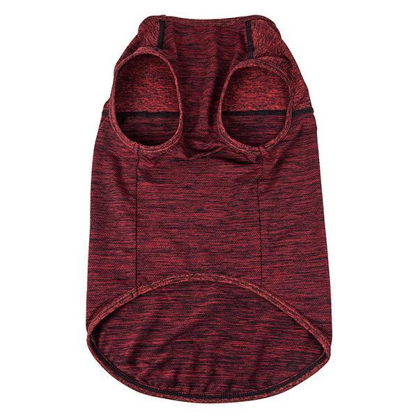 Pet Life ® Active 'Aero-Pawlse' Quick-Dry and 4-Way-Stretch Yoga Fitness Dog T-Shirt Tank Top