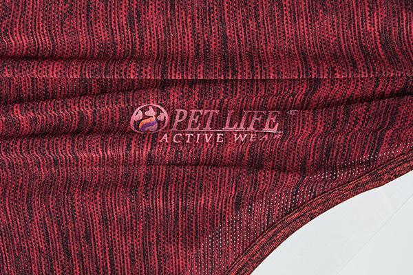 Pet Life ® Active 'Aero-Pawlse' Quick-Dry and 4-Way-Stretch Yoga Fitness Dog T-Shirt Tank Top