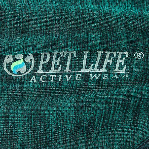 Pet Life ® Active 'Aero-Pawlse' Quick-Dry and 4-Way-Stretch Yoga Fitness Dog T-Shirt Tank Top