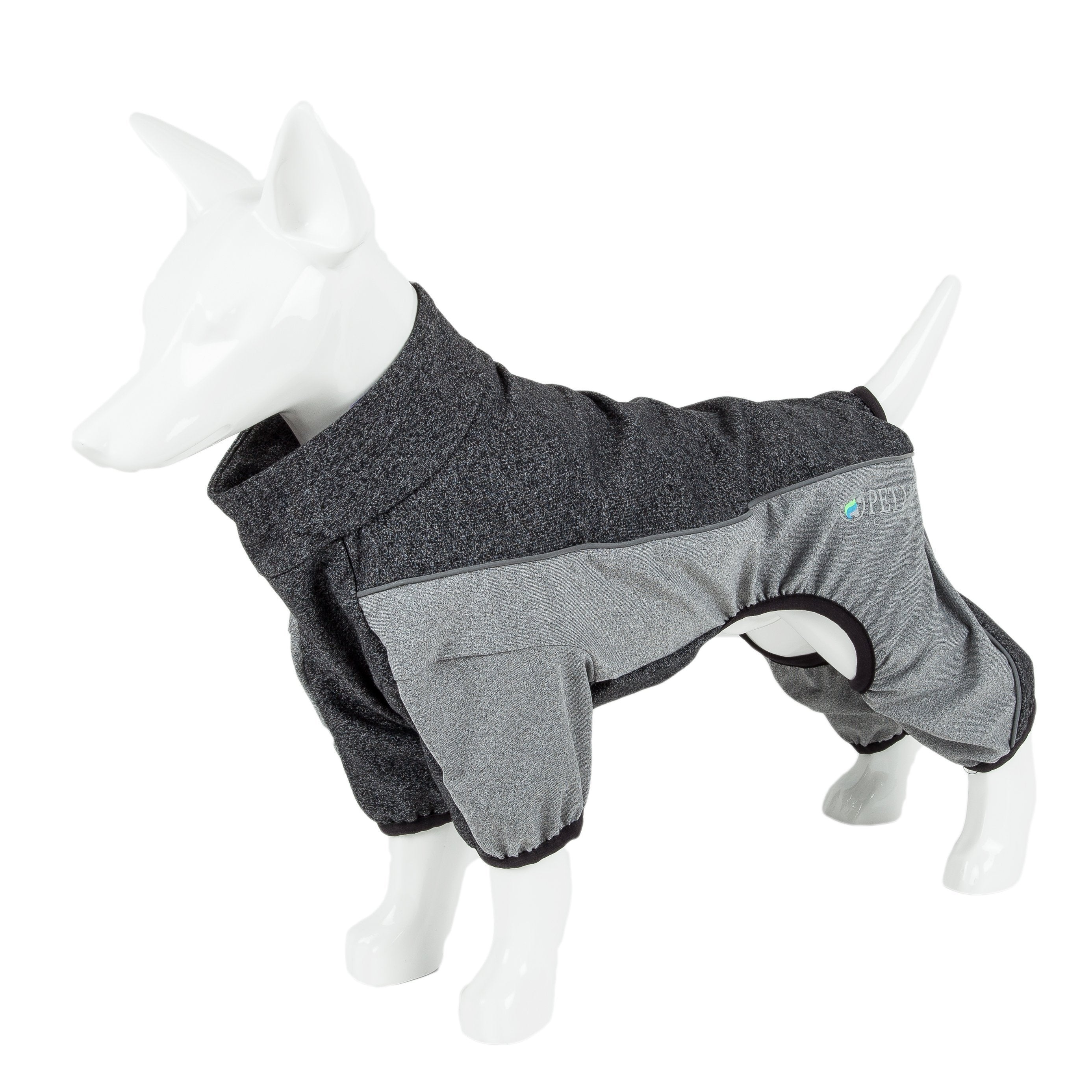 Pet Life ® Active 'Chase Pacer' Medium-weight 4-Way-Stretch Yoga Fitness Dog Tracksuit