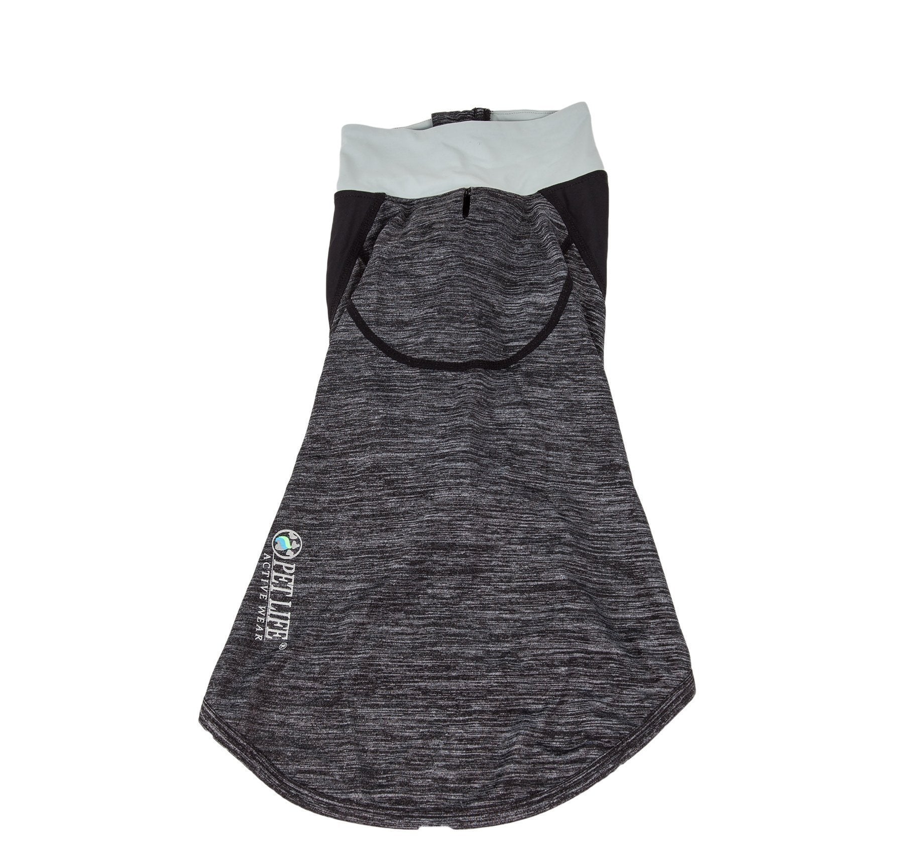 Camiseta de manga larga para perro Pet Life® Active 'Chewitt Wagassy', elástica en 4 direcciones, para yoga y fitness