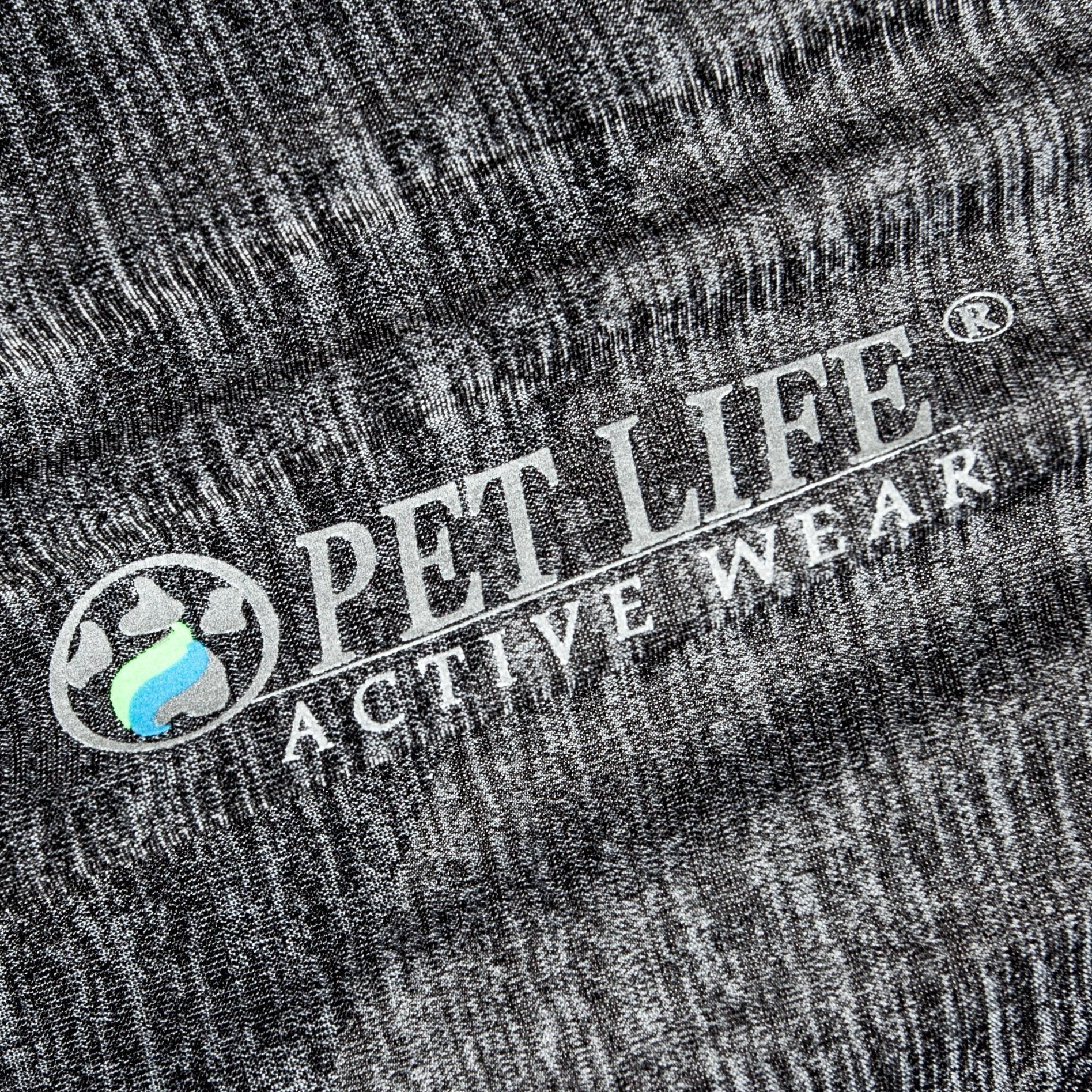Camiseta de manga larga para perro Pet Life® Active 'Chewitt Wagassy', elástica en 4 direcciones, para yoga y fitness