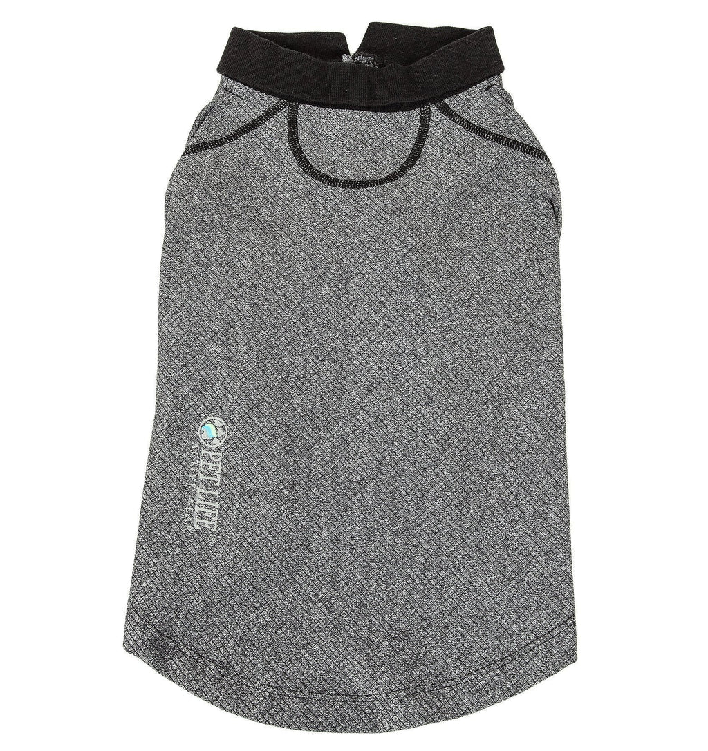 Pet Life ® Active 'Fur-Flex' Stretch and Quick-Dry Anti-Odor Fitness Yoga Dog Polo T-Shirt