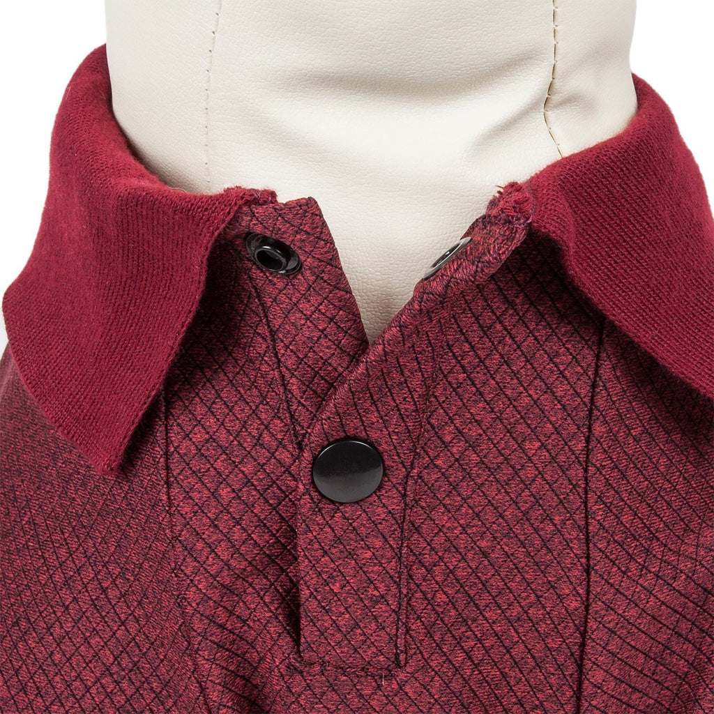 Pet Life ® Active 'Fur-Flex' Stretch and Quick-Dry Anti-Odor Fitness Yoga Dog Polo T-Shirt