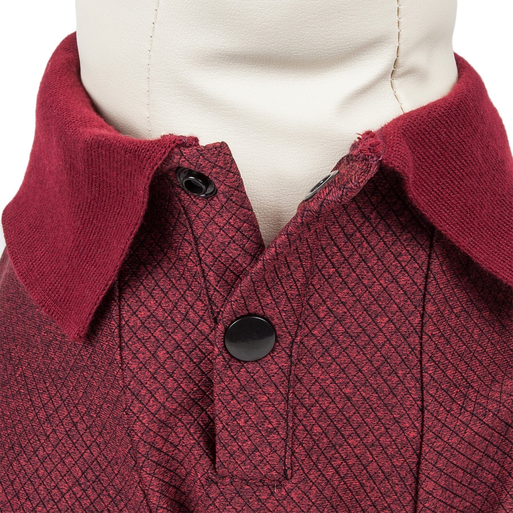 Pet Life ® Active 'Fur-Flex' Stretch and Quick-Dry Anti-Odor Fitness Yoga Dog Polo T-Shirt