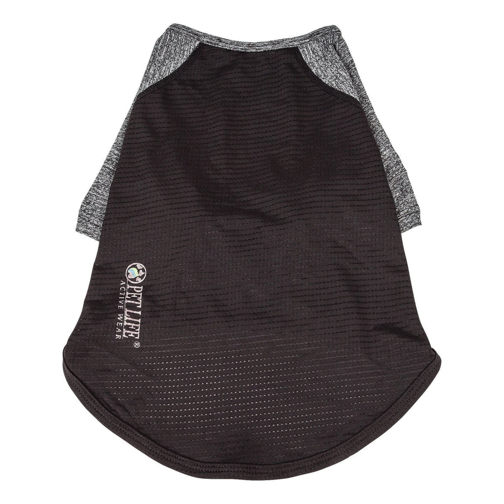 Pet Life ® Active 'Hybreed' 4-Way-Stretch Fitness Performance Dog T-Shirt