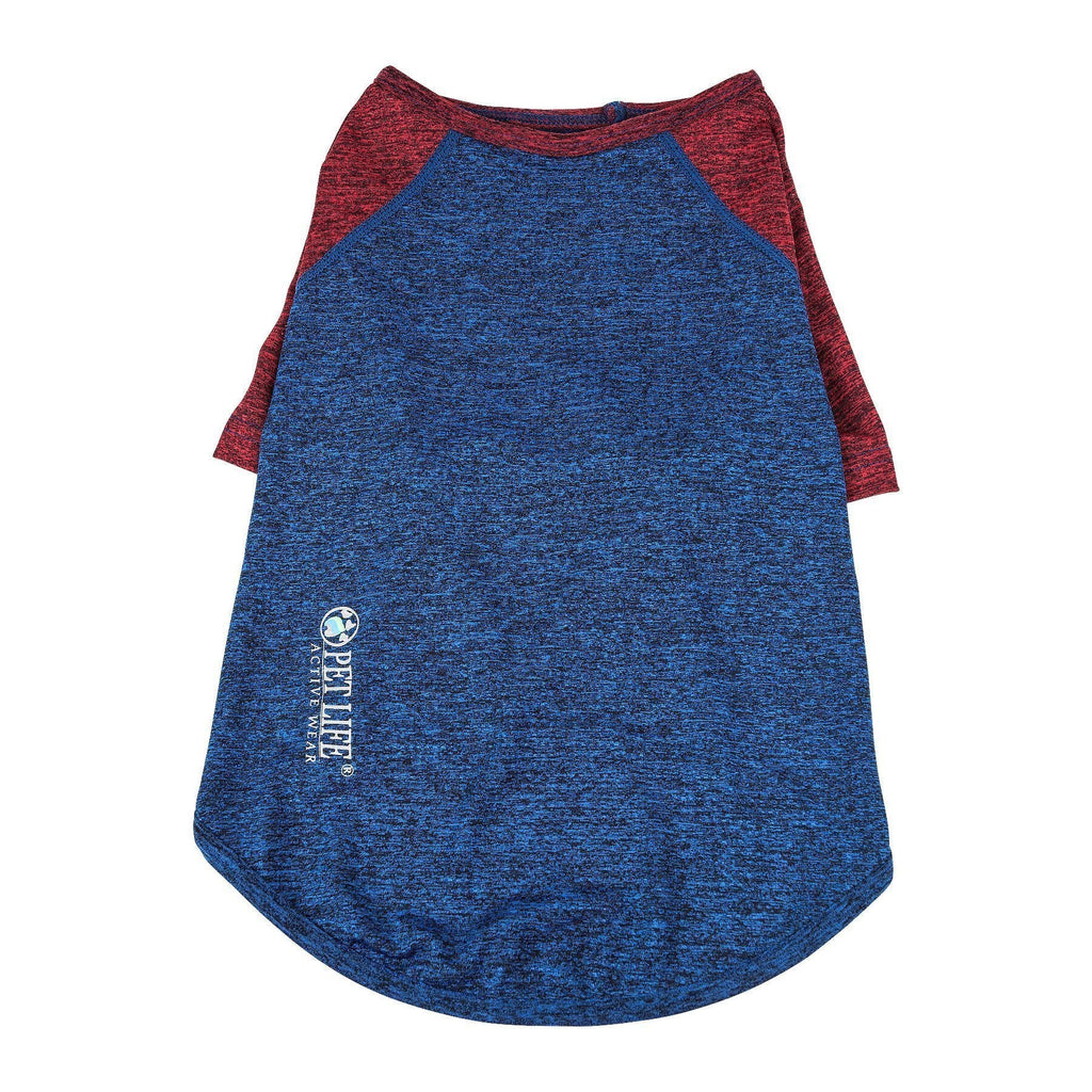 Pet Life ® Active 'Hybreed' 4-Way-Stretch Fitness Performance Dog T-Shirt