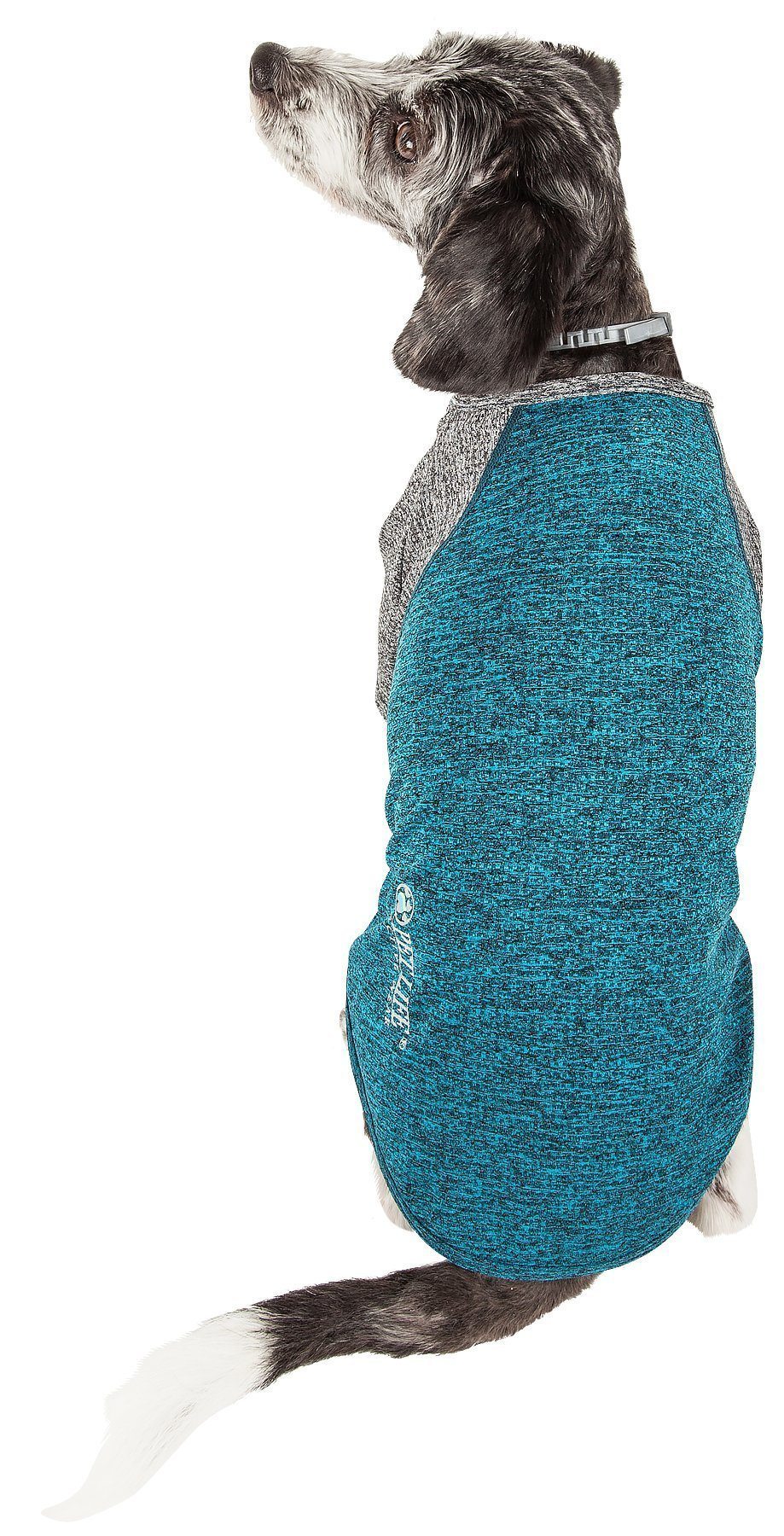 Pet Life ® Active 'Hybreed' 4-Way-Stretch Fitness Performance Dog T-Shirt