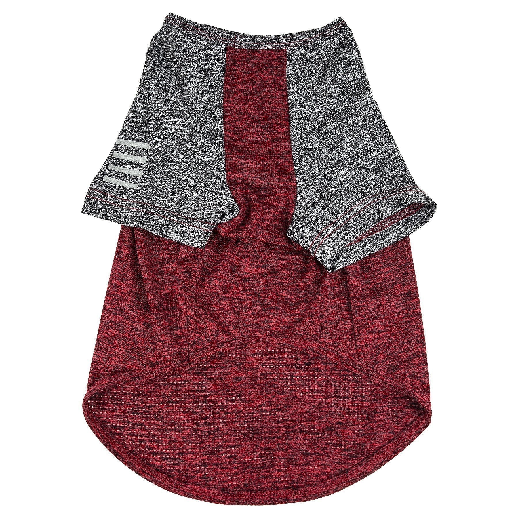 Pet Life ® Active 'Hybreed' 4-Way-Stretch Fitness Performance Dog T-Shirt